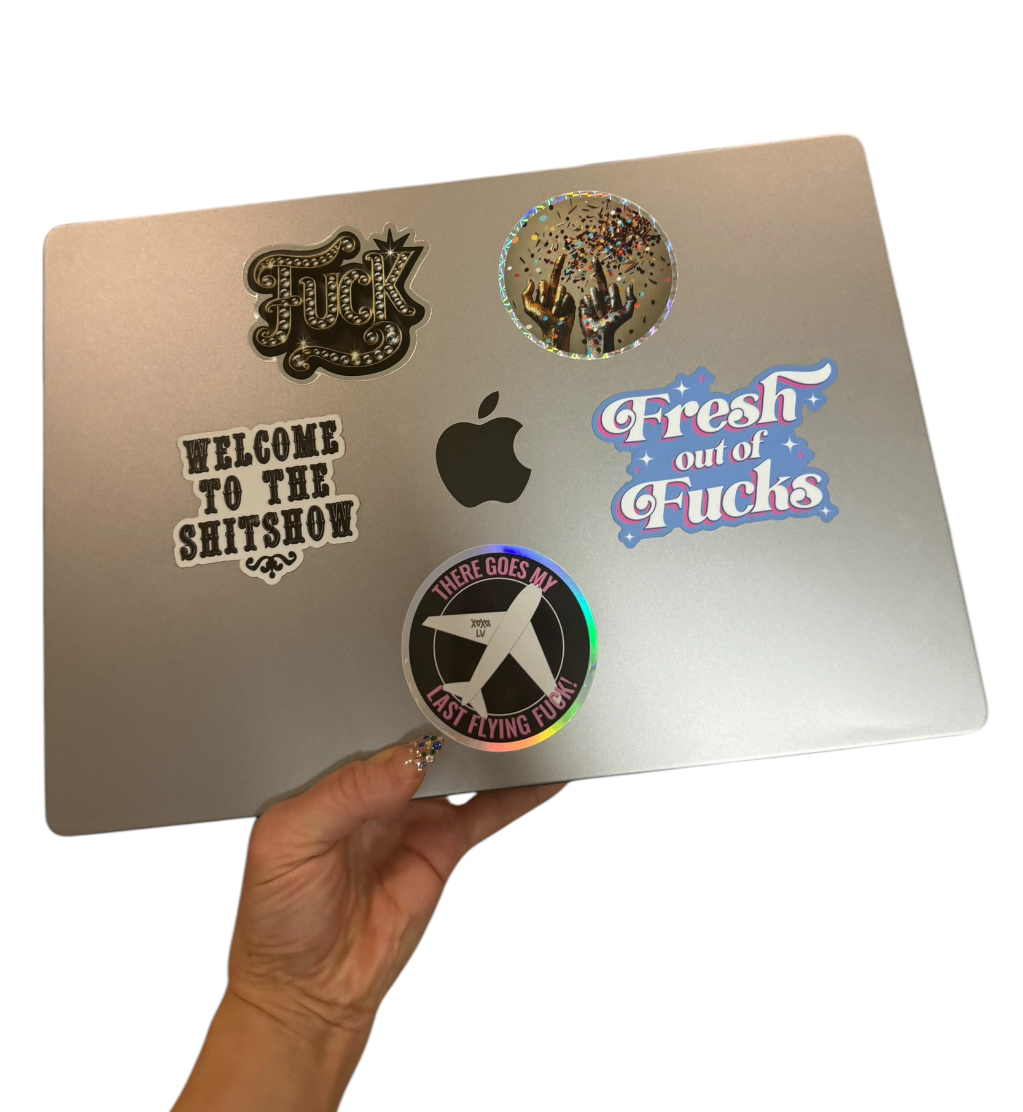 Confetti F#&KS Sticker