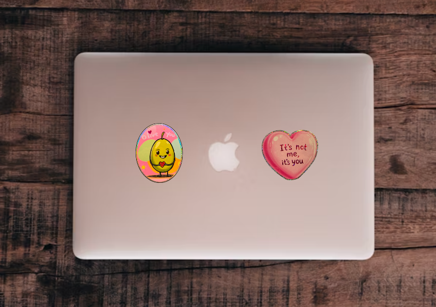"Olive You" sticker